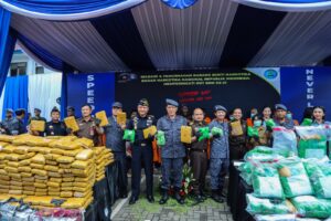Aksi BNN di Kiapang: Ratusan Kilo Narkoba Dimusnahkan