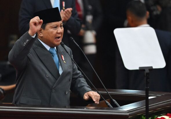 Prabowo Subianto Populerkan Istilah Serakahnomic