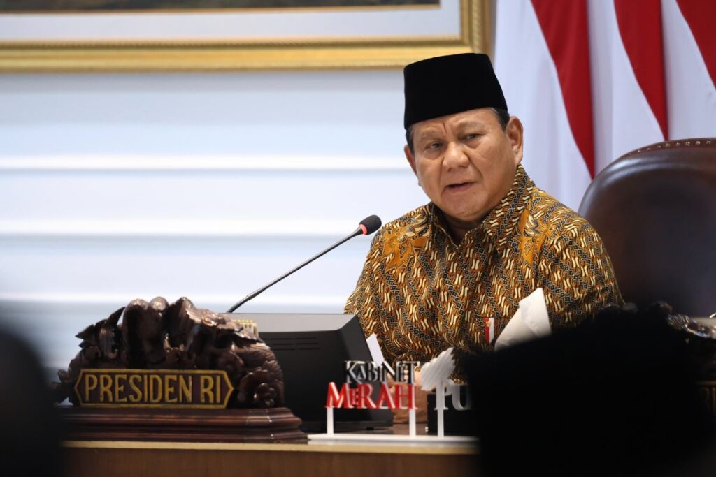 Presiden Prabowo Umumkan Perombakan Kabinet Merah Putih Presiden Prabowo Umumkan Perombakan Kabinet Merah Putih