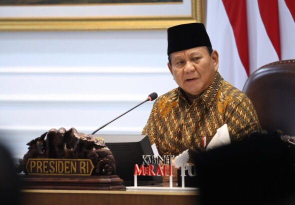 Presiden Prabowo Umumkan Perombakan Kabinet Merah Putih