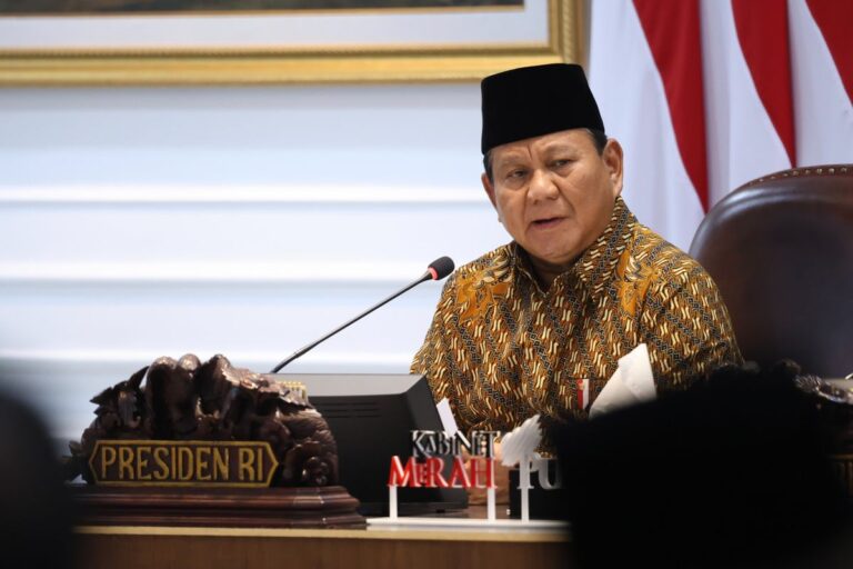 Presiden Prabowo Umumkan Perombakan Kabinet Merah Putih