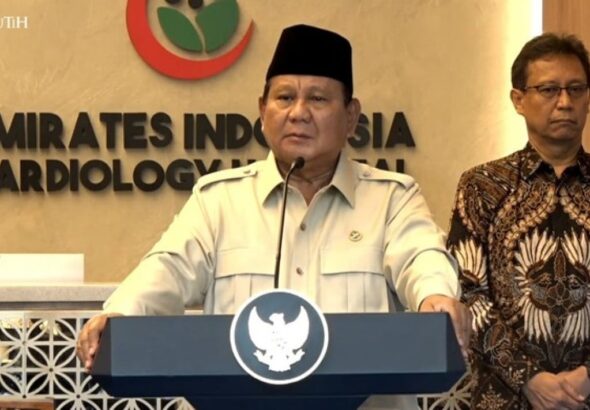 Prabowo: RS Kardiologi dari Inisiatif Jokowi, Saya Tinggal Resmikan
