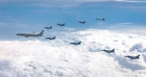 Raja Abdullah II Pulang Dikawal 10 Jet Tempur Kerajaan