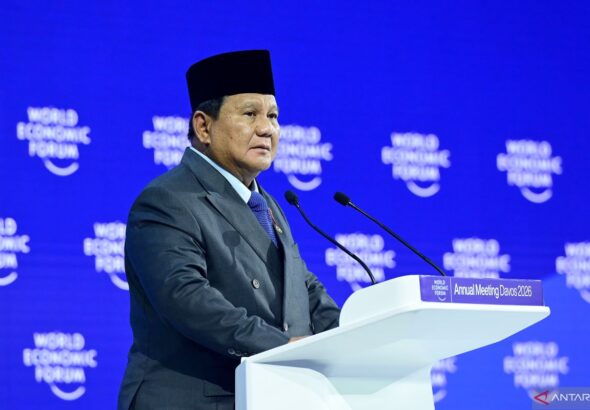 Prabowo Paparkan Gagasan Ekonomi Indonesia di WEF Davos